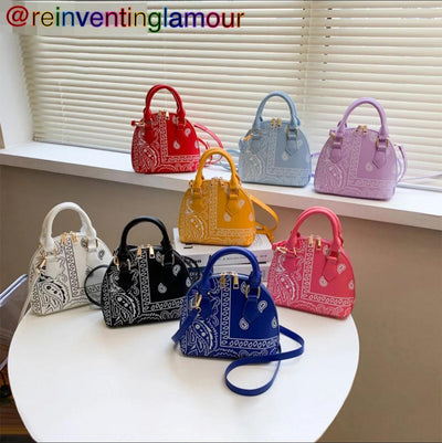 “Bandana” Handbags Novelty Purse - Reinventing Glamour