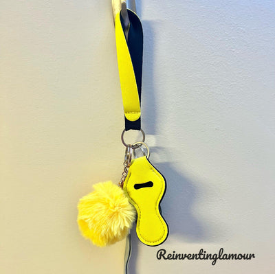 Lemon “Safety” Keychain - Reinventing Glamour