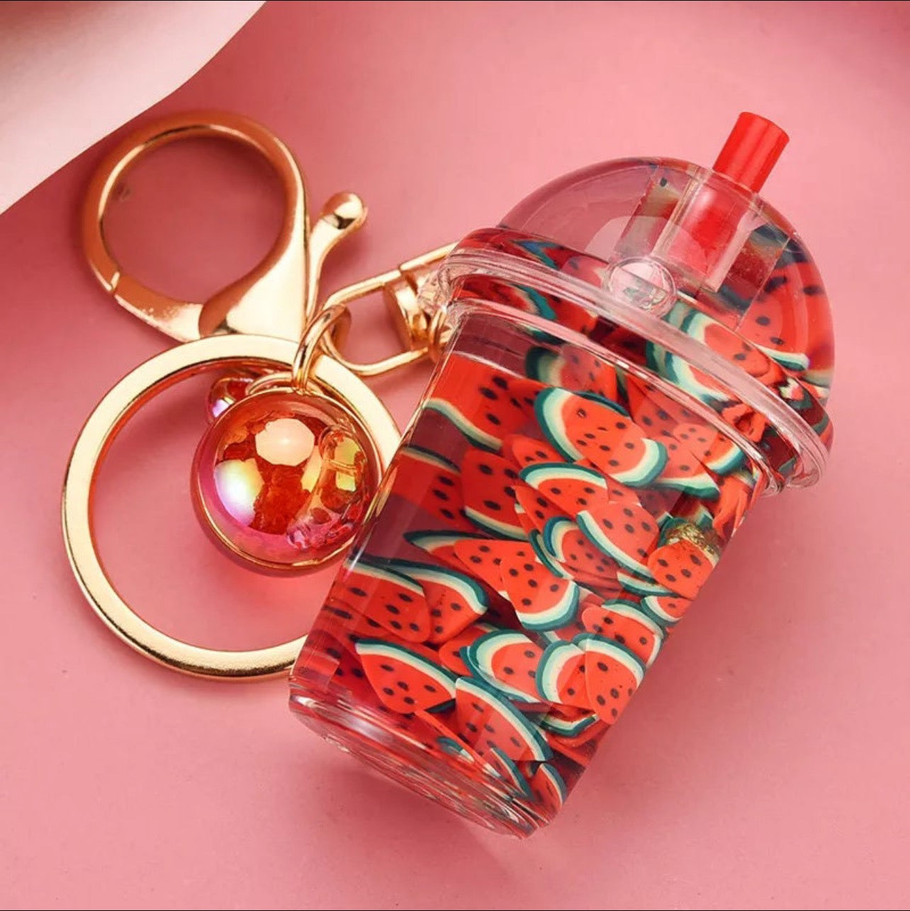 Fruit Liquid Keychains – Reinventing Glamour