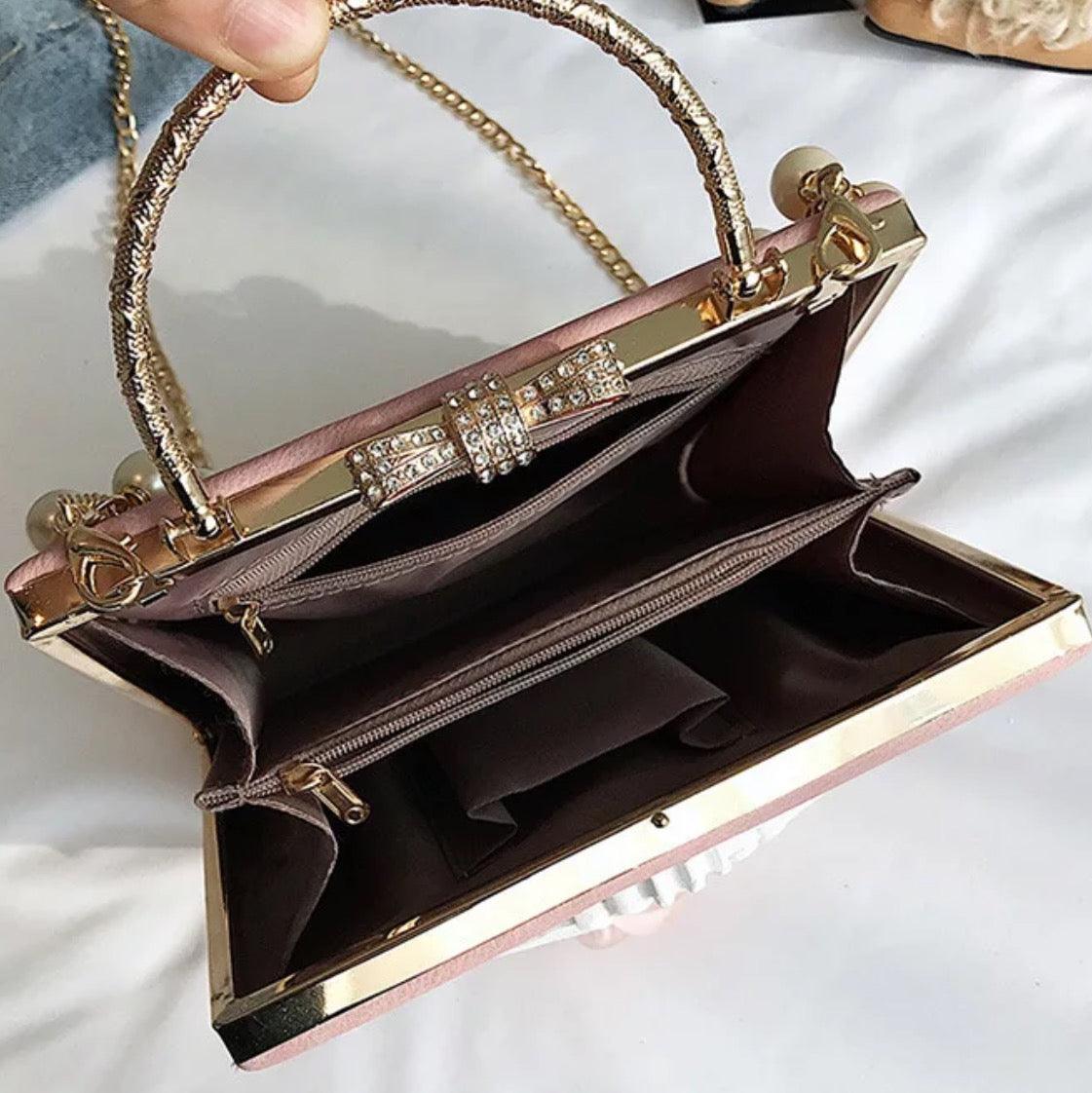Beauty and the beast clutch bag deals