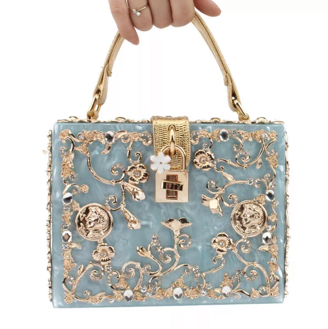 acrylic box purse